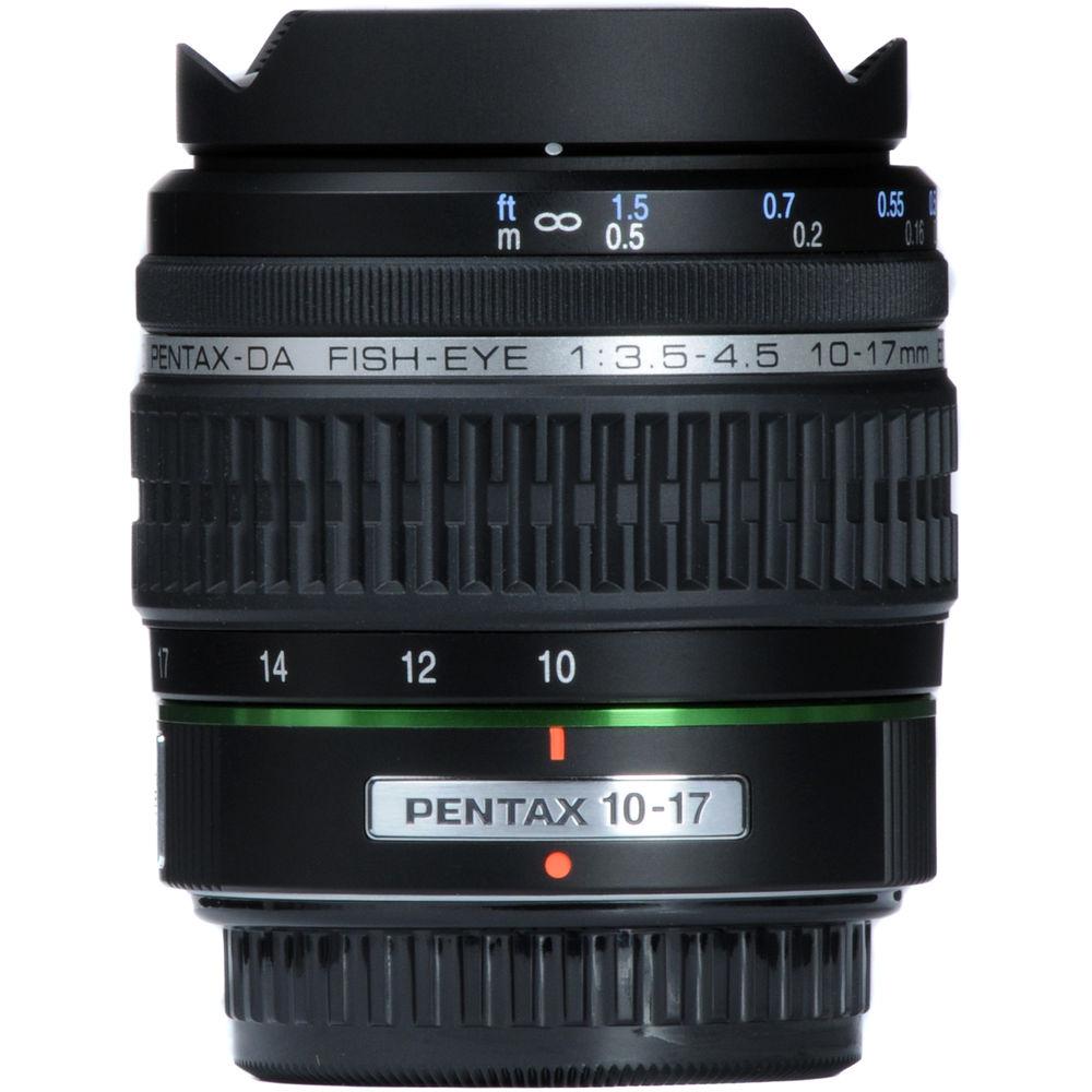 Pentax Zoom Fisheye to Super Wide-Angle SMCP-DA 10-17mm f 3.5-4.5 ED Autofocus Lens for Digital SLR
