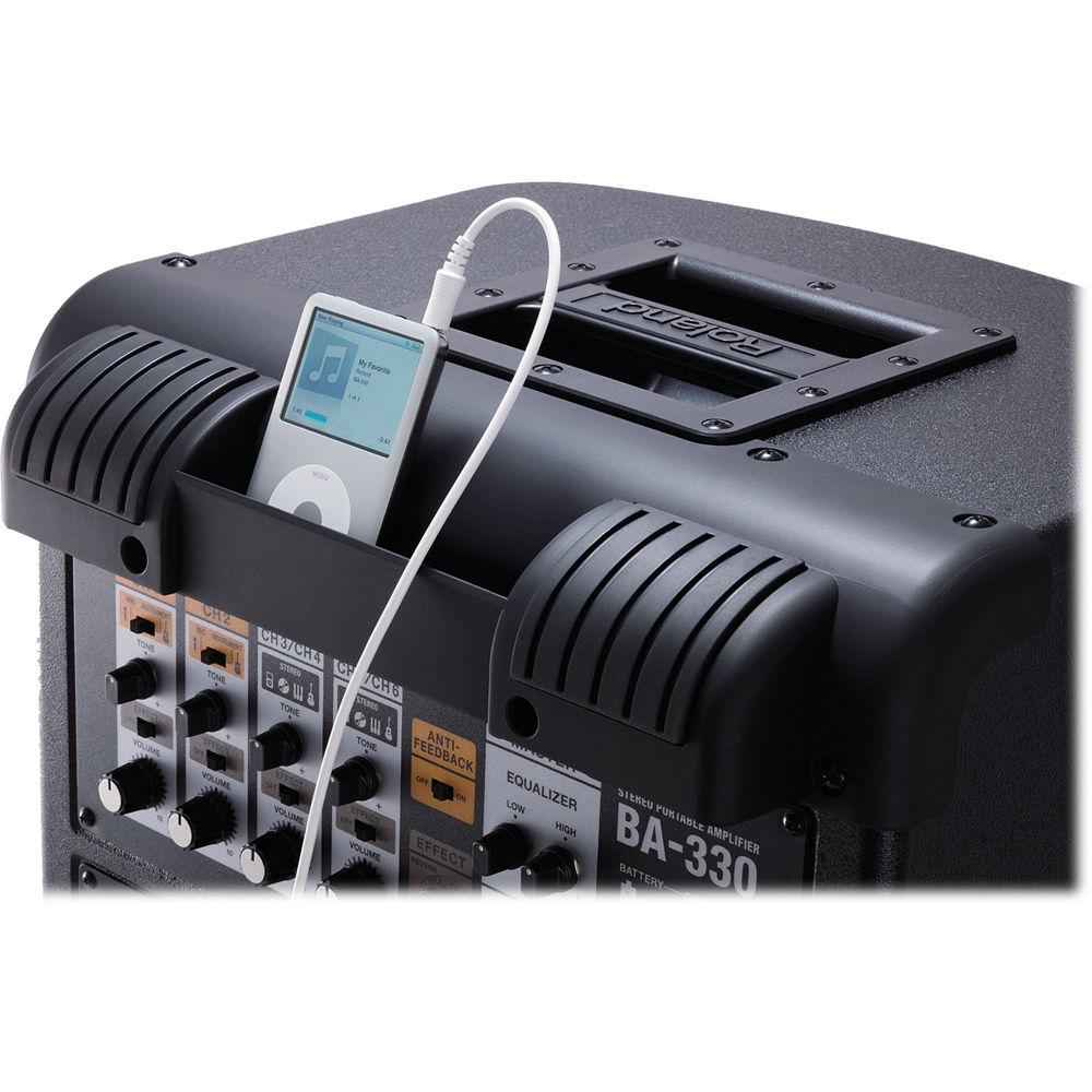 Roland BA-330 Portable Stereo PA Amplifier and Speaker System