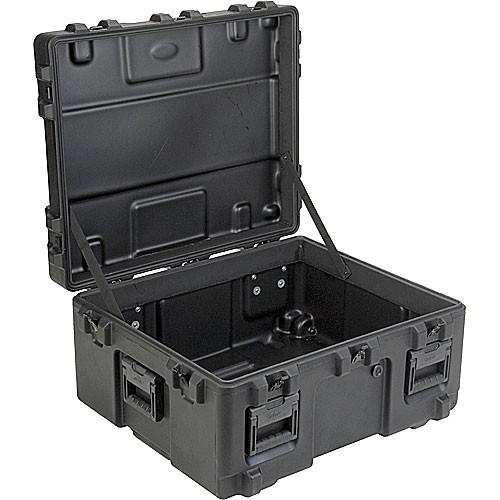 SKB 3R3025-15B-EW Roto-Molded Mil-Standard Utility Case with Empty Interior and wheels