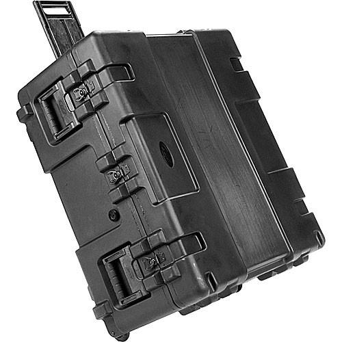 SKB 3R3025-15B-EW Roto-Molded Mil-Standard Utility Case with Empty Interior and wheels