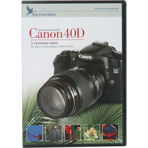 Blue Crane Digital DVD and Guide: Combo Pack for the Canon EOS 40D Digital SLR Camera