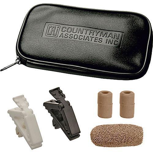 Countryman E6 Omni Earset Mic, Medium Gain, with Detachable 1mm Cable and TA5F Connector for Audio-Technica Wireless Transmitters