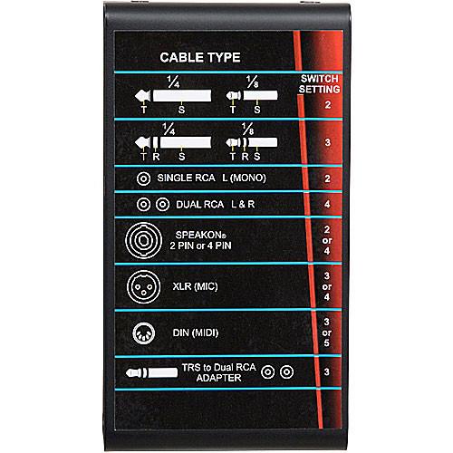 Galaxy Audio JIB CT Jacks in the Box Cable Tester