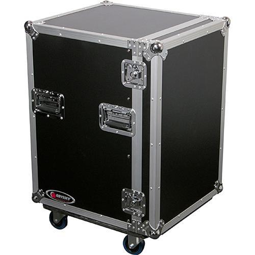 Odyssey Innovative Designs FR16WE Flight Ready Econo AMP Case with Wheels