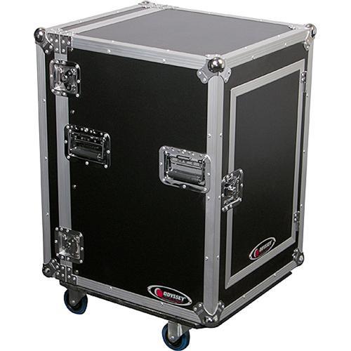 Odyssey Innovative Designs FR16WE Flight Ready Econo AMP Case with Wheels