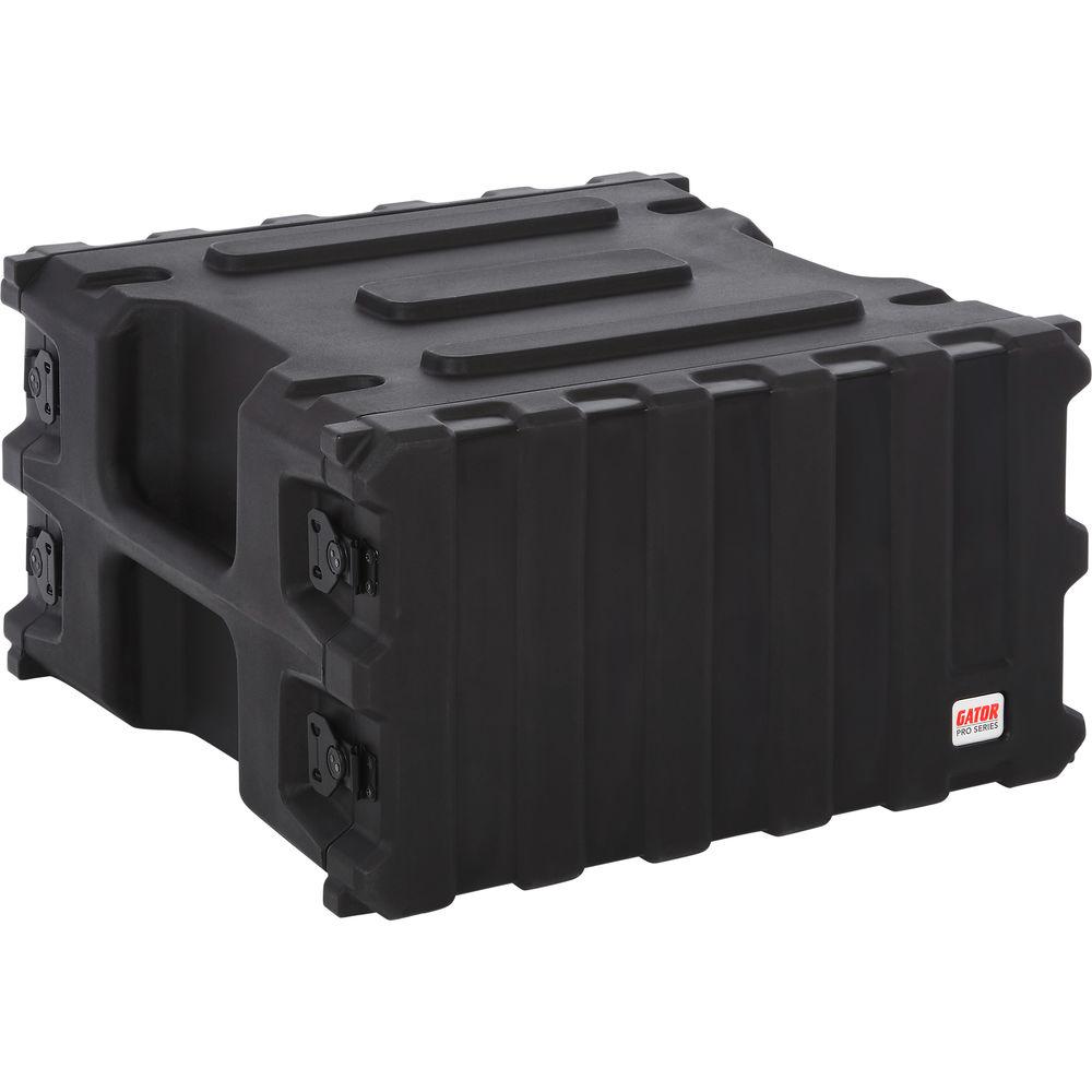 Gator Cases G-PRO-6U-19 6-Space Rotationally Molded Rack Case