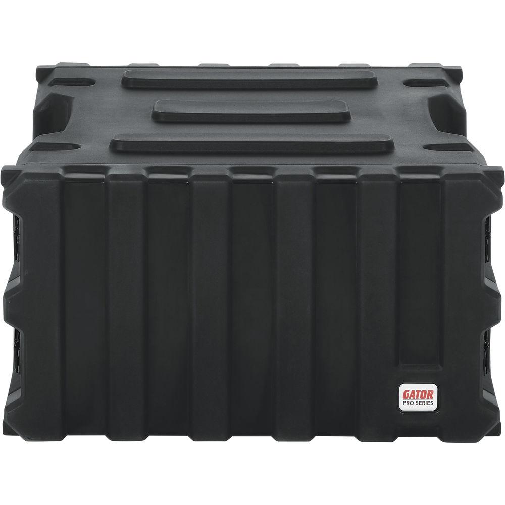 Gator Cases G-PRO-6U-19 6-Space Rotationally Molded Rack Case