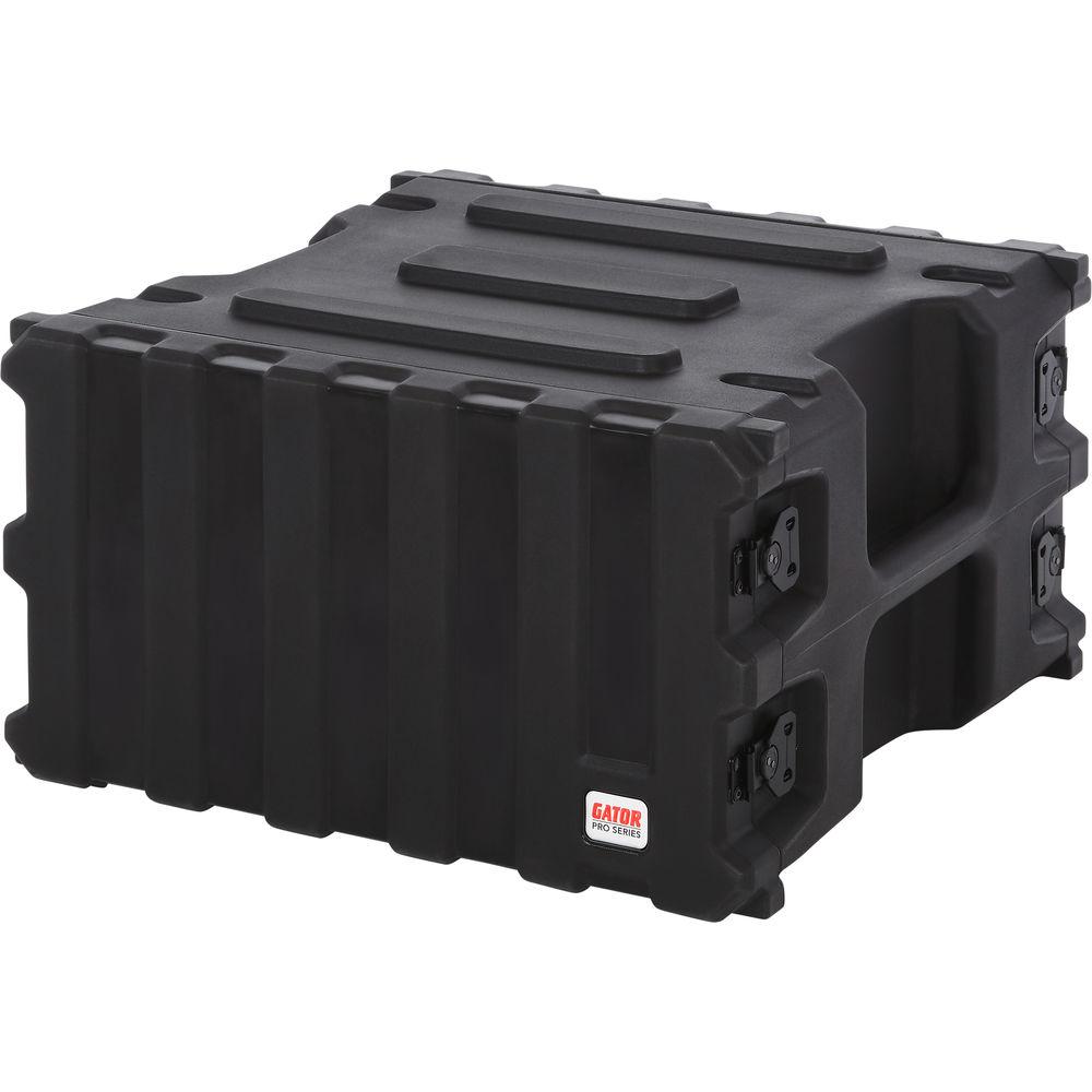 Gator Cases G-PRO-6U-19 6-Space Rotationally Molded Rack Case