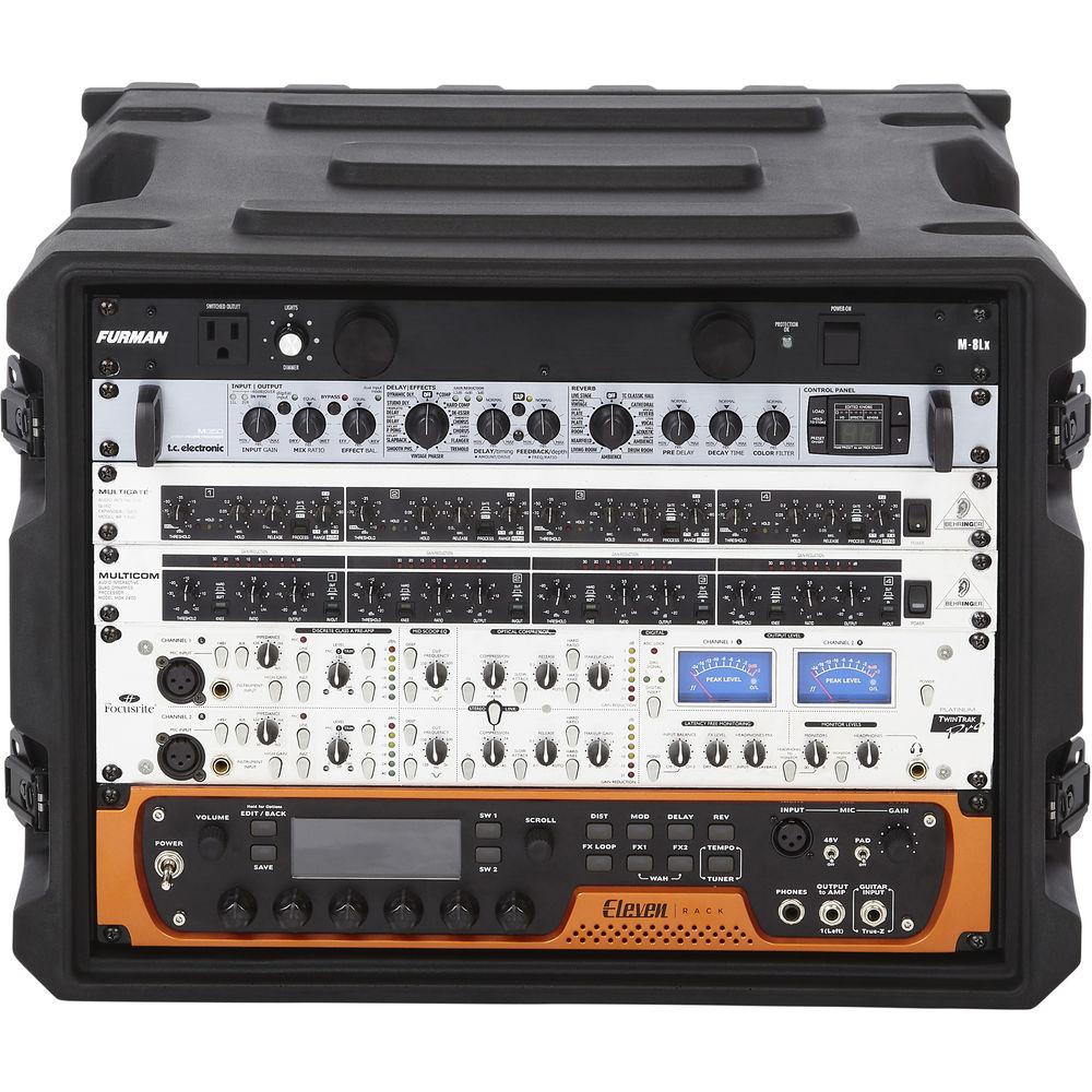 Gator Cases G-PRO-8U-19 8-Space Rotationally Molded Rack Case