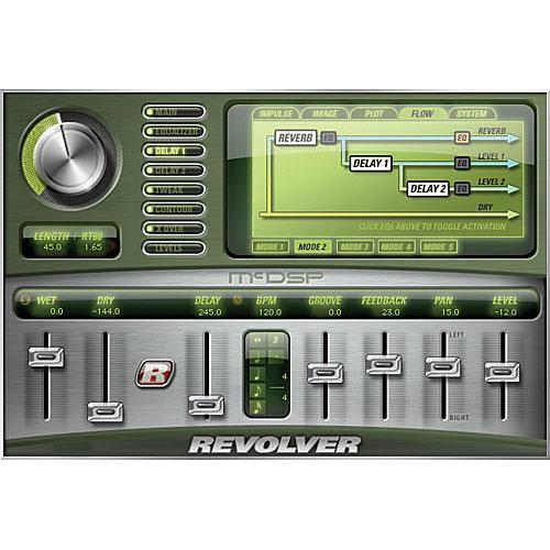 McDSP Revolver Native - Convolution Reverb Plug-In for Applications Supporting RTAS and AudioSuite Under Mac OS X 10.4.x and Windows XP - Upgrade for Owners of Revolver LE