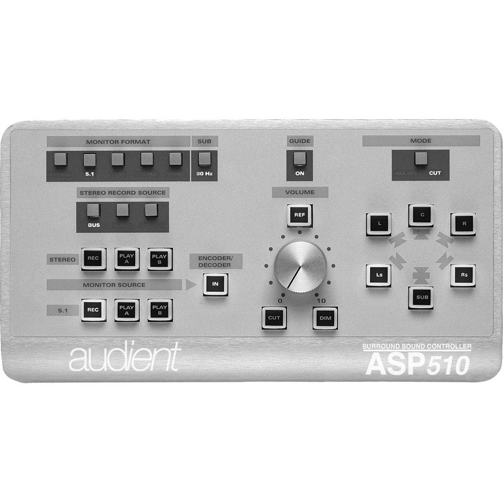 Audient ASP510 - Rack Mountable Surround Sound Controller, Audient, ASP510, Rack, Mountable, Surround, Sound, Controller