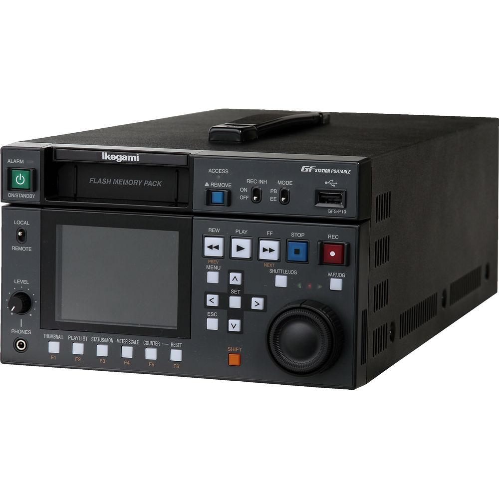 Ikegami GFS-P10 GFSTATION Portable Flash Memory Recorder