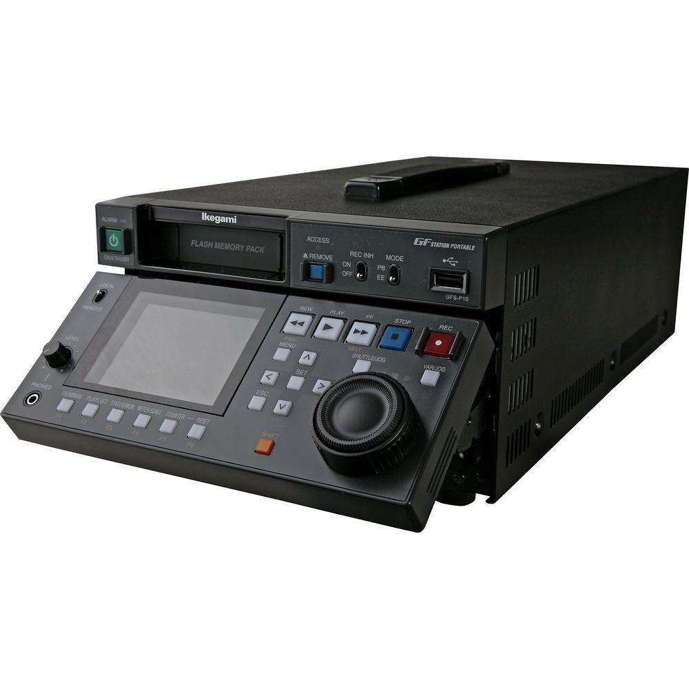Ikegami GFS-P10 GFSTATION Portable Flash Memory Recorder