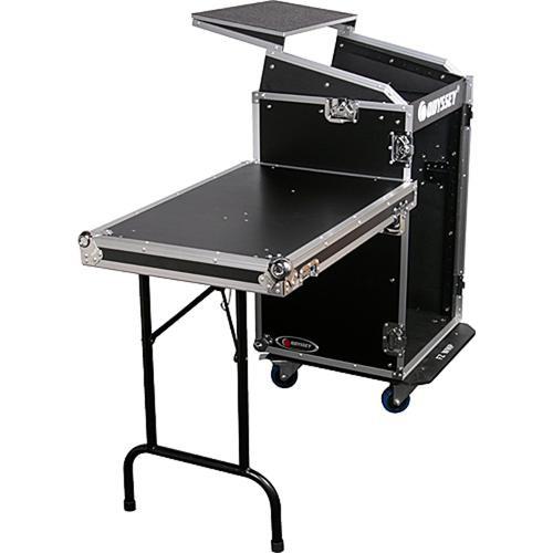 Odyssey Innovative Designs FRGS1016WDLX Flight Ready Glide Style Combo Rack Case Deluxe