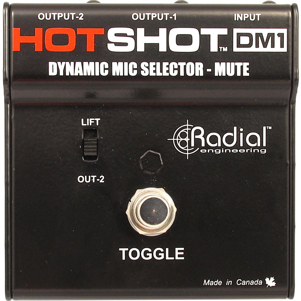 Radial Engineering Hotshot DM1 Mic Switcher