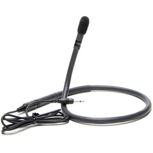 Azden CM-20 - Unidirectional Collar Microphone with 1 8" Mini Jack for Use with Azden Wireless Transmitters