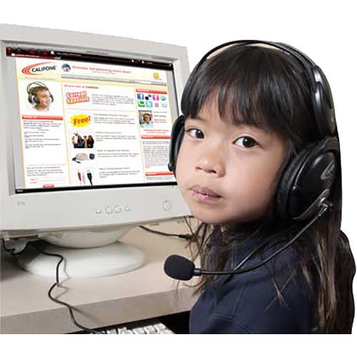 Califone 4100-10 USB HEADSET KIT w CARRY CASE