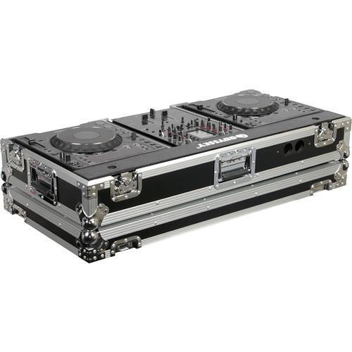 Odyssey Innovative Designs FR10CDIW Flite Ready DJ Medium Format CD Coffin Case