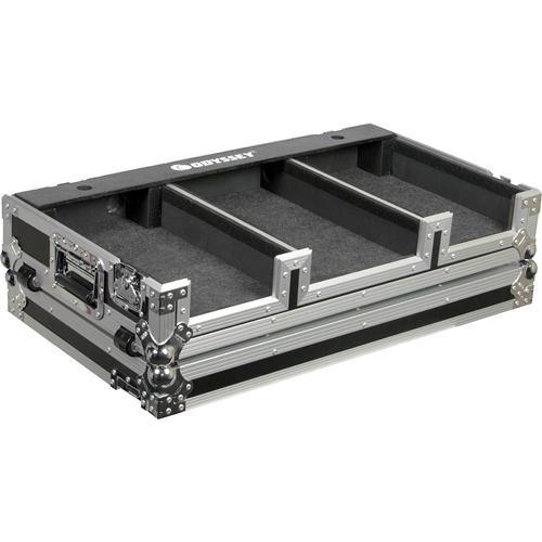 Odyssey Innovative Designs FR10CDIW Flite Ready DJ Medium Format CD Coffin Case