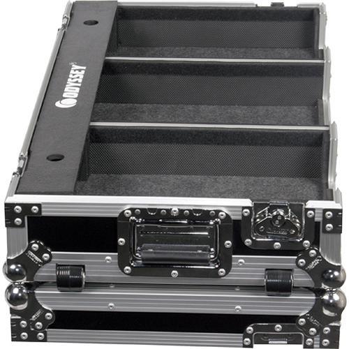 Odyssey Innovative Designs FR10CDIW Flite Ready DJ Medium Format CD Coffin Case