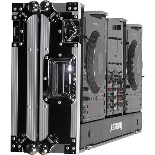 Odyssey Innovative Designs FR10CDJW Flite Ready DJ Large Format CD Coffin Case