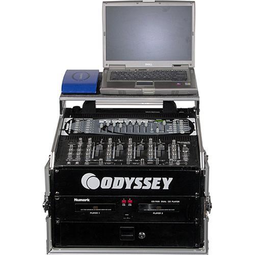 Odyssey Innovative Designs FZGS1004 Flight Zone Glide Style Slanted Rack Case