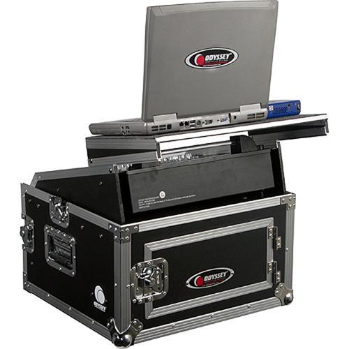 Odyssey Innovative Designs FZGS1004 Flight Zone Glide Style Slanted Rack Case