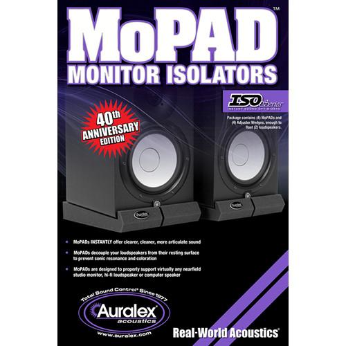 Auralex MoPAD - Monitor Isolation Pads for Pair of Speakers