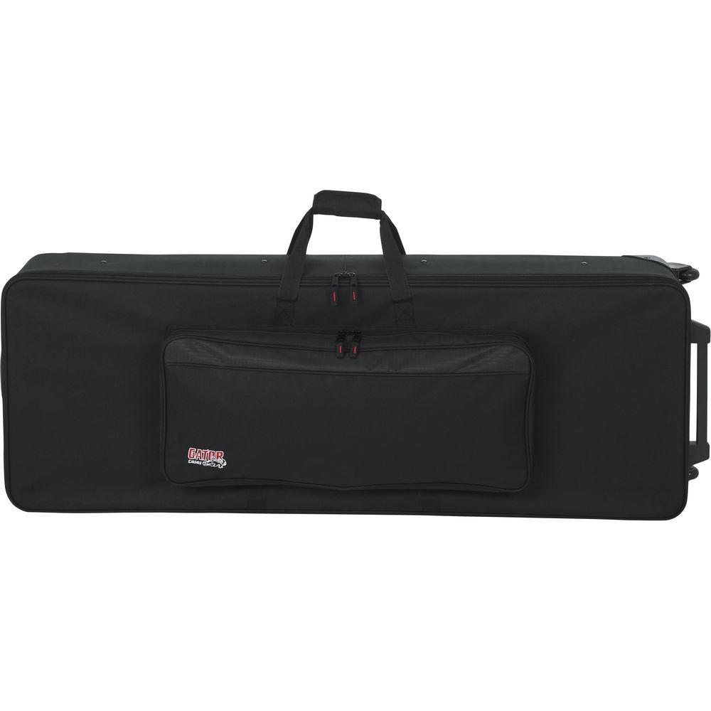 Gator Cases GK-76 Lightweight Keyboard Case with Wheels - for 76-Key Keyboards