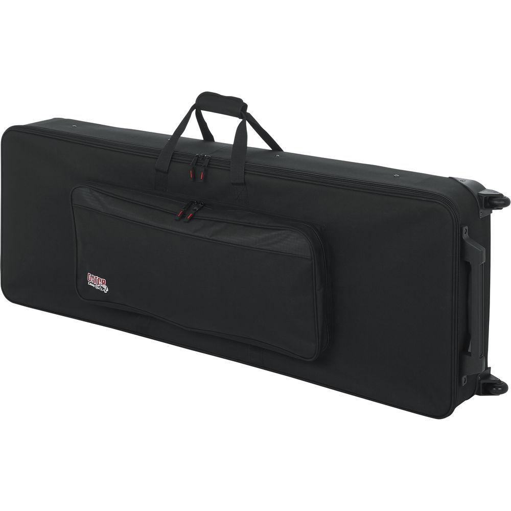 Gator Cases GK-76 Lightweight Keyboard Case with Wheels - for 76-Key Keyboards