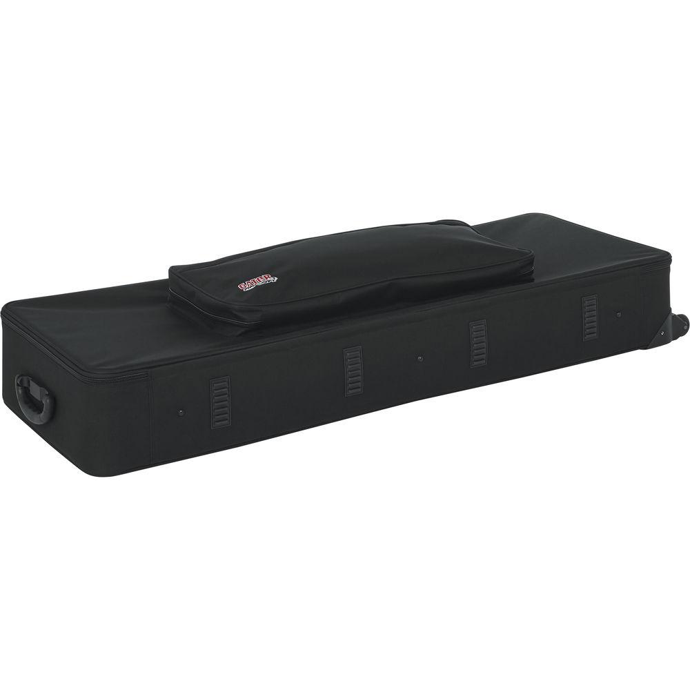 Gator Cases GK-76 Lightweight Keyboard Case with Wheels - for 76-Key Keyboards