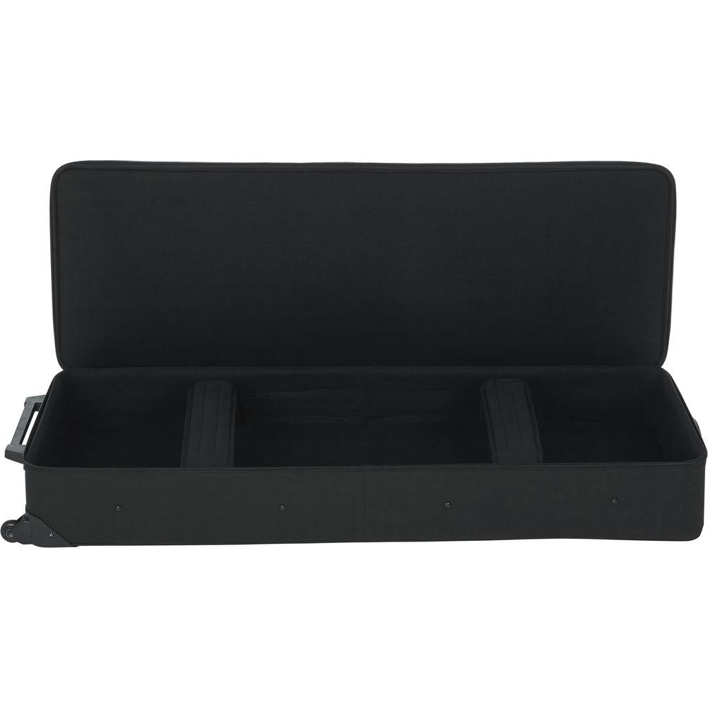 Gator Cases GK-76 Lightweight Keyboard Case with Wheels - for 76-Key Keyboards