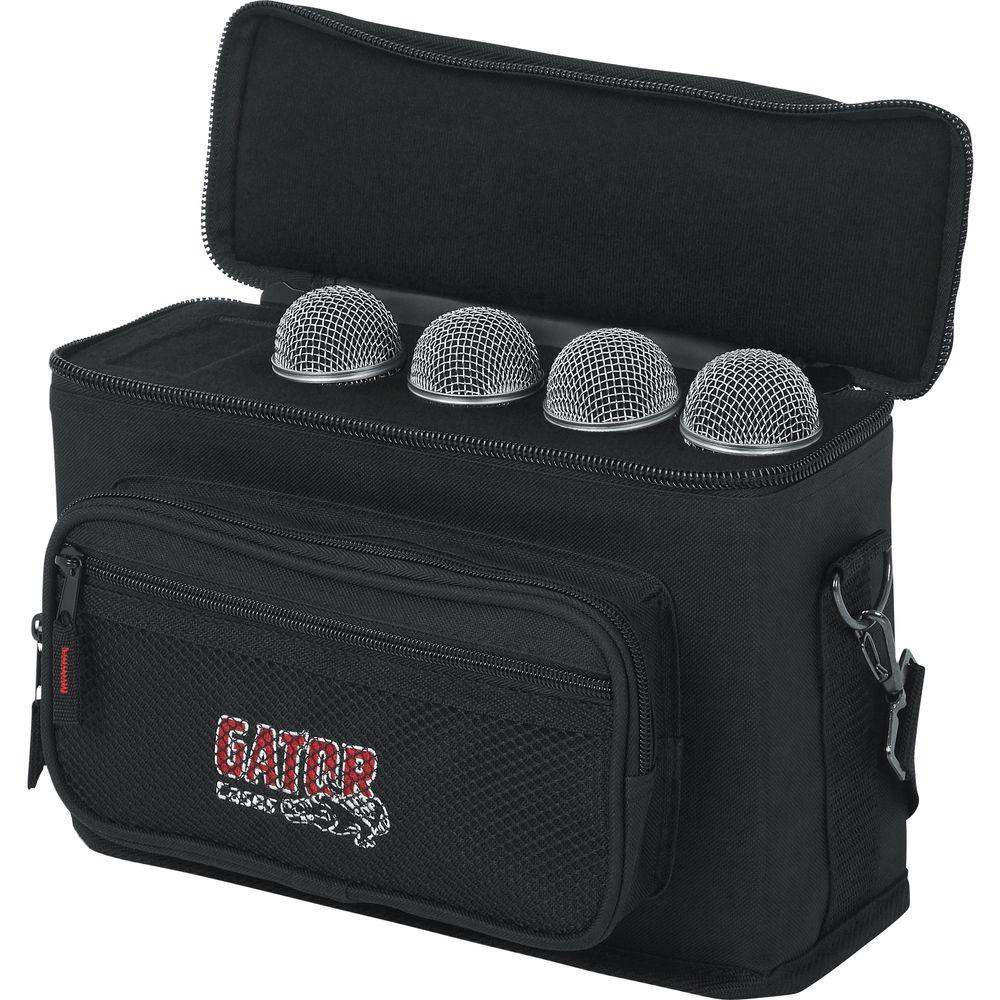 Gator Cases GM-4 4 Drop Mic Padded Bag