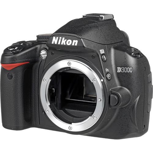 Nikon D3000 SLR Digital Camera Body - Refurbished