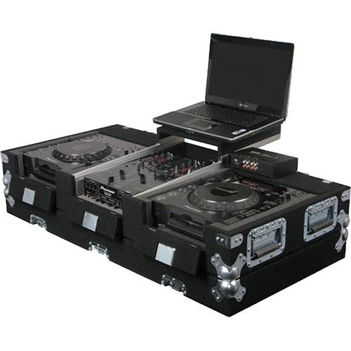 Odyssey Innovative Designs CGS10CDJ Glide Style Carpeted Covered CD Coffin