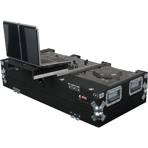 Odyssey Innovative Designs CGS10CDJ Glide Style Carpeted Covered CD Coffin