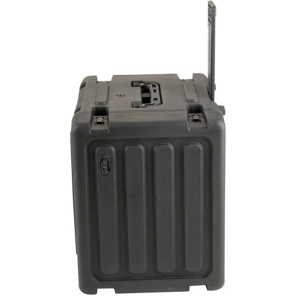 SKB 3SKB-R10U20W 20" Deep 10U Roto Shock Mount Rolling Rack Case