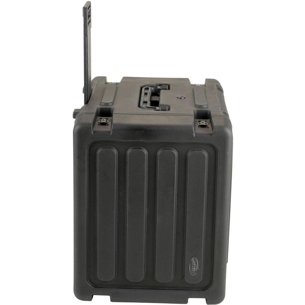 SKB 3SKB-R10U20W 20" Deep 10U Roto Shock Mount Rolling Rack Case