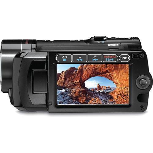 Canon VIXIA HF-10 AVCHD 16GB Dual Flash Memory SDHC Memory HD Camcorder - Refurbished
