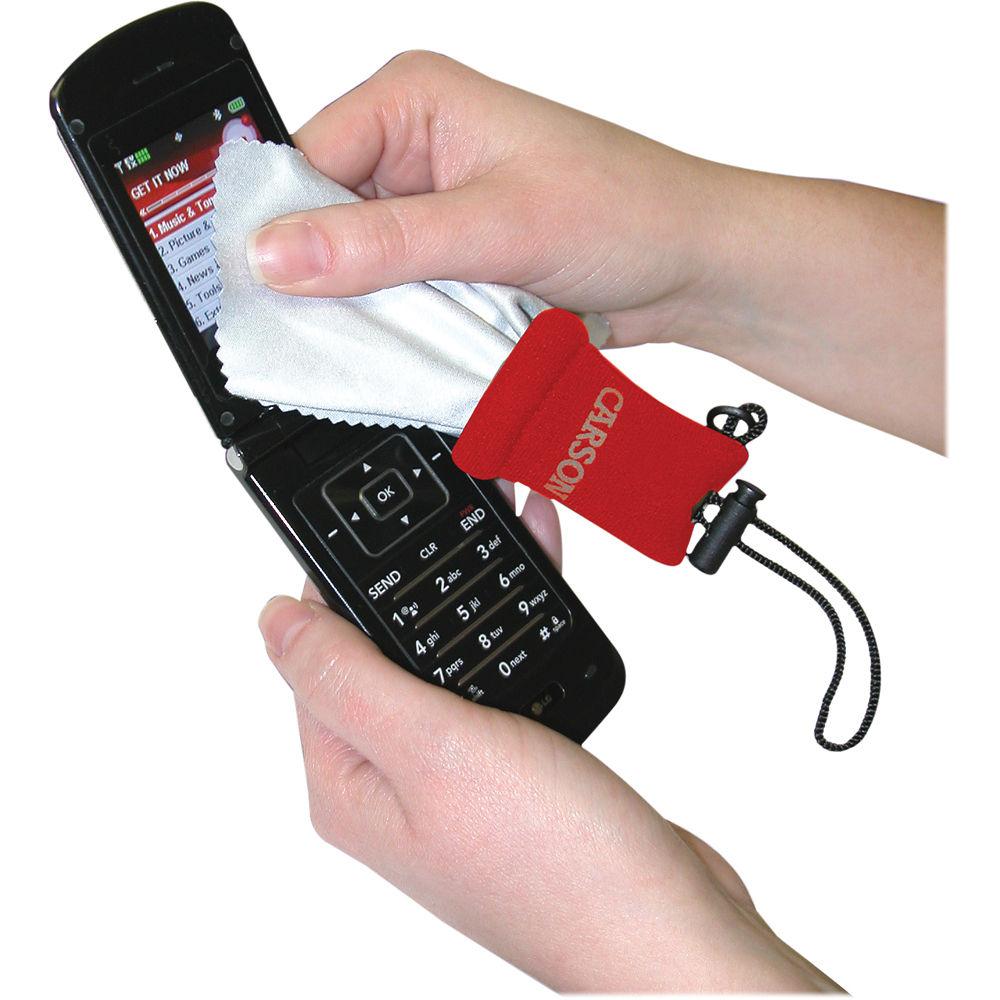 Carson Stuff-it Microfiber Cloth with Drawstring