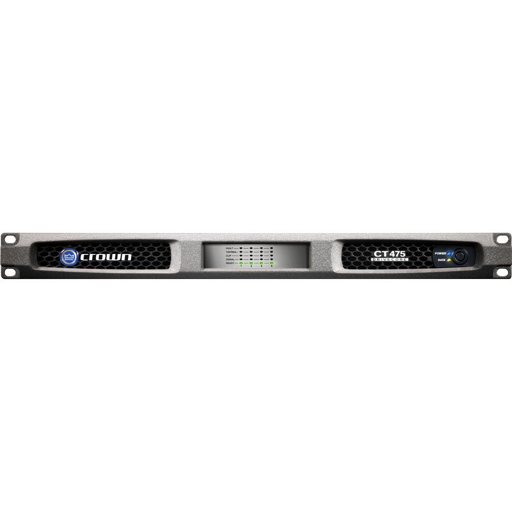 Crown Audio CT475 4-Channel Rackmount Power Amplifier