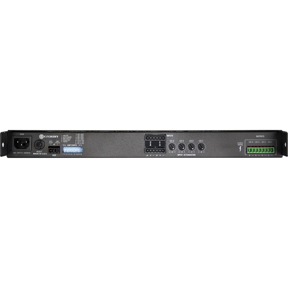Crown Audio CT475 4-Channel Rackmount Power Amplifier
