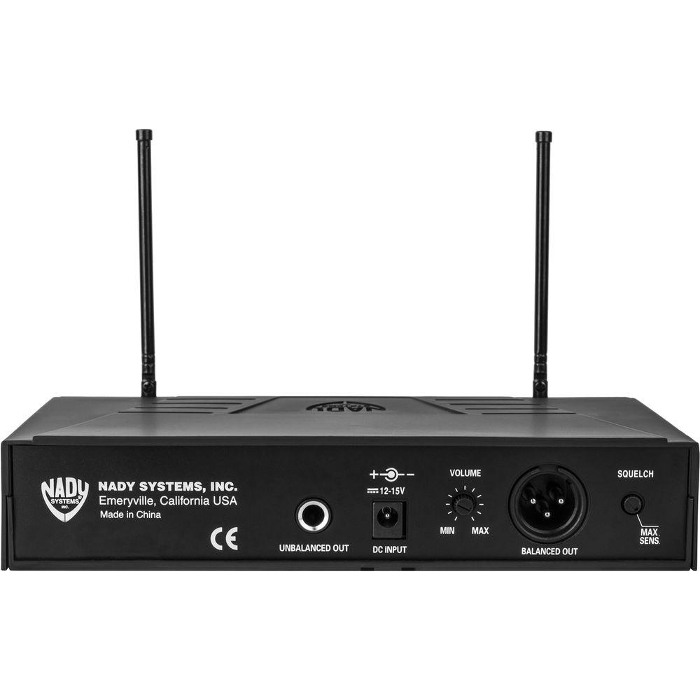 Nady UHF-4 Handheld UHF Wireless Microphone System