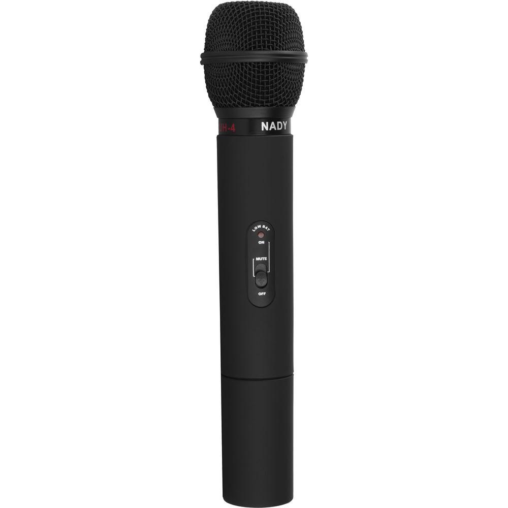 Nady UHF-4 Handheld UHF Wireless Microphone System