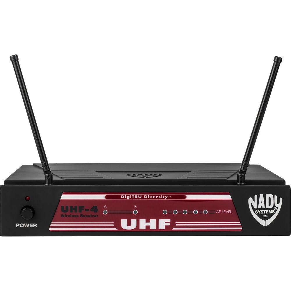 Nady UHF-4 Handheld UHF Wireless Microphone System