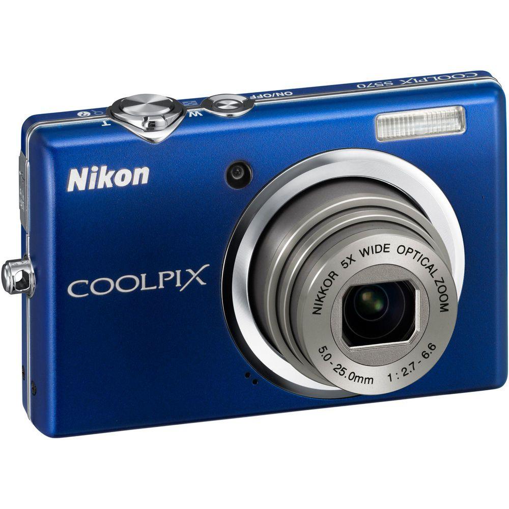 Nikon CoolPix S570 Digital Camera - Refurbished