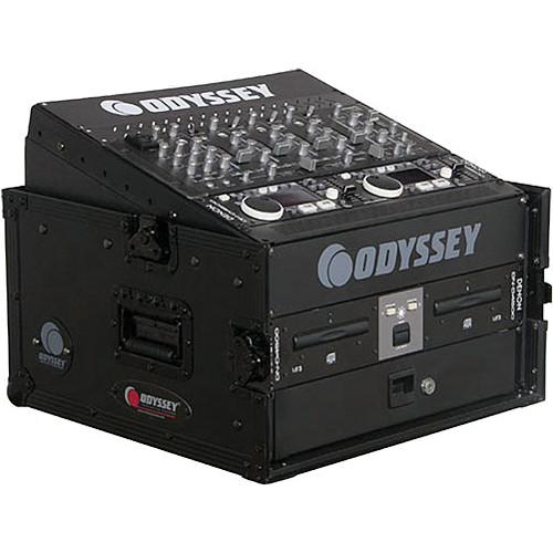 Odyssey Innovative Designs FZ1004BL Flight Zone ATA Combo Rack Case