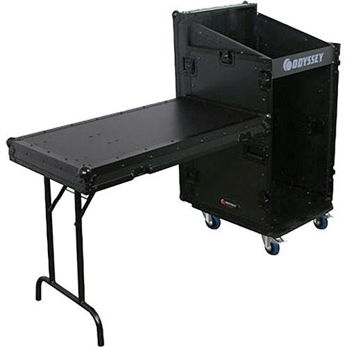 Odyssey Innovative Designs FZ1116WDLXBL Flight Zone ATA DLX Combo Rack Case