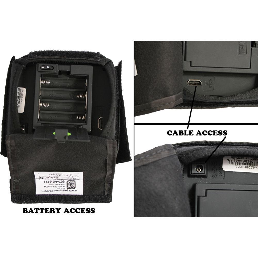 Porta Brace MO-LCD50-HDMI Flat Screen Monitor Case for Marshall V-LCD50-HDMI
