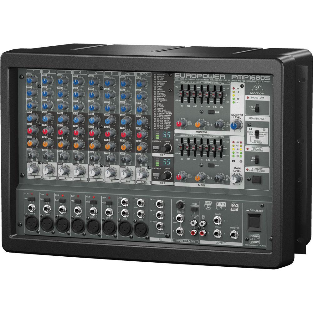 Behringer PMP1680S 10-Channel Powered Mixer